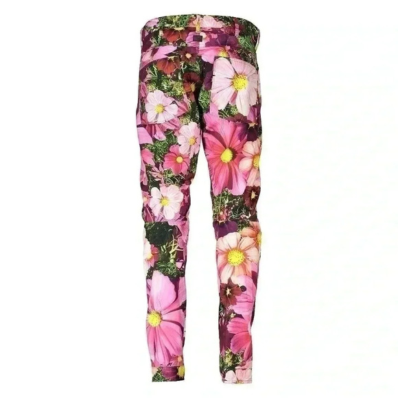 [W28L32] GStar Raw Elwood 5622 3D Mid Waist Boyfriend Floral Pants WMN - Picture 3 of 13